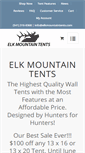 Mobile Screenshot of elkmountaintents.com